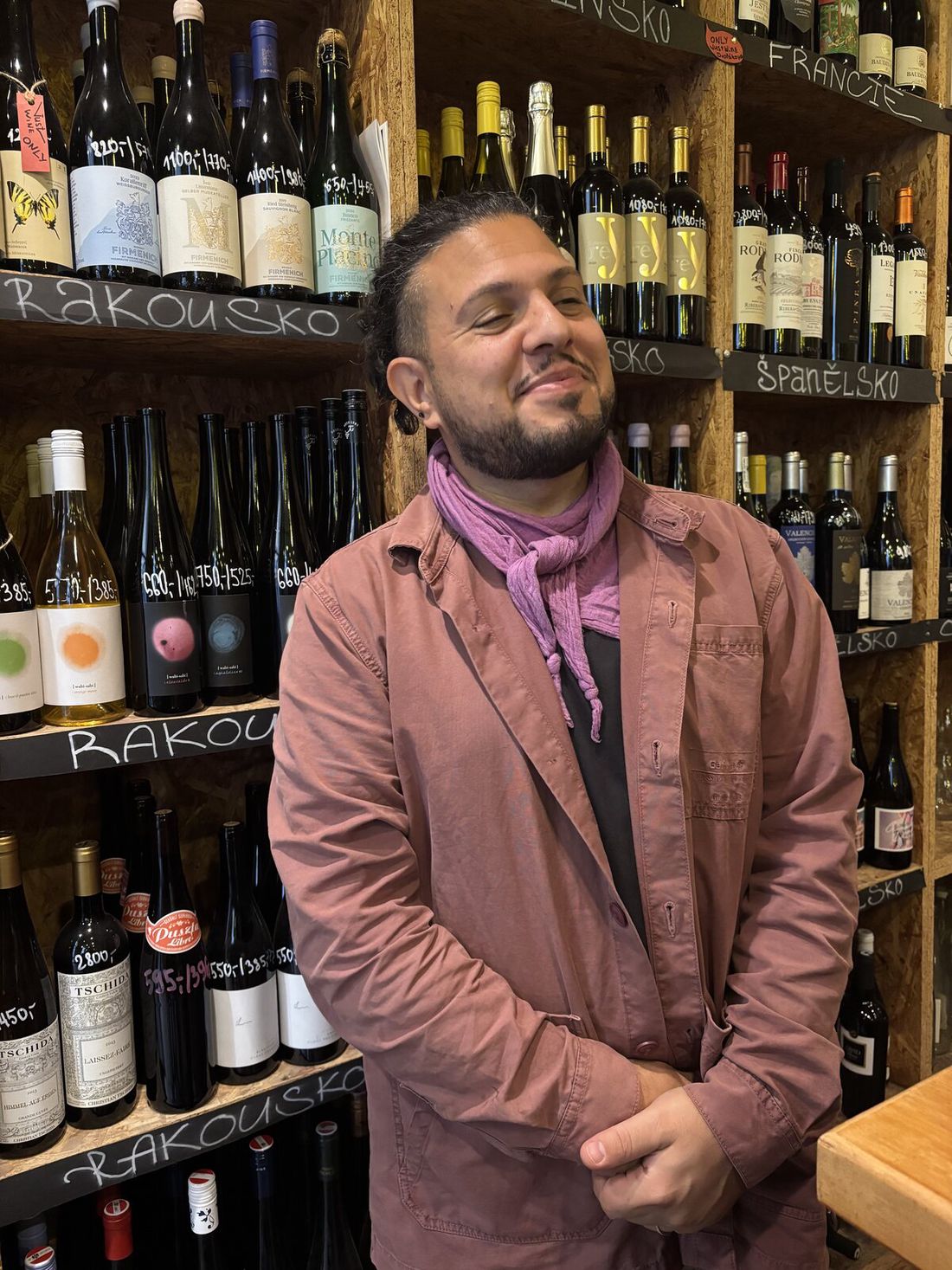 Dante Minutello, sommelier